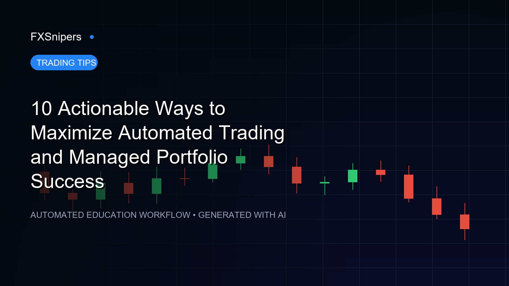 10 Actionable Ways to Maximize Automated Trading and Managed Portfolio Success