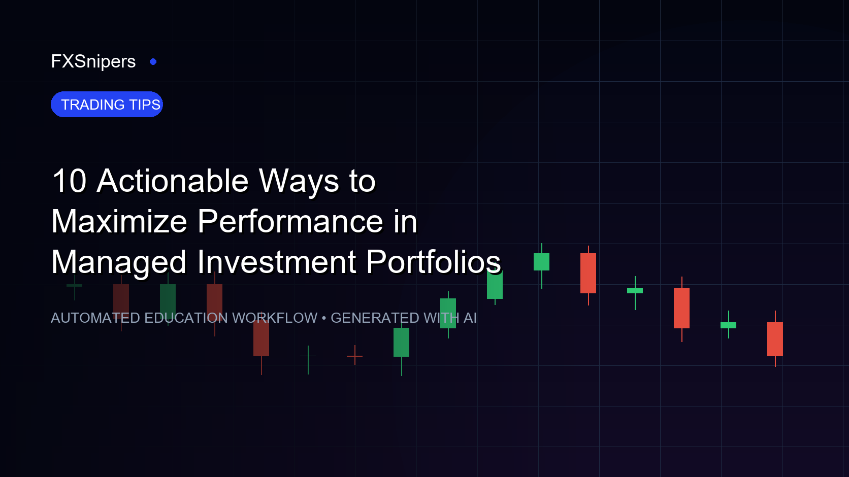10 Actionable Ways to Maximize Performance in Managed Investment Portfolios