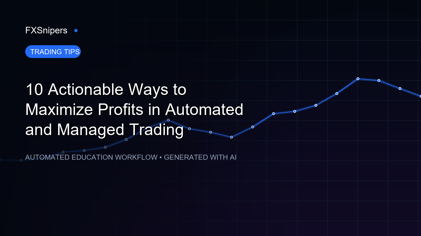 10 Actionable Ways to Maximize Profits in Automated and Managed Trading