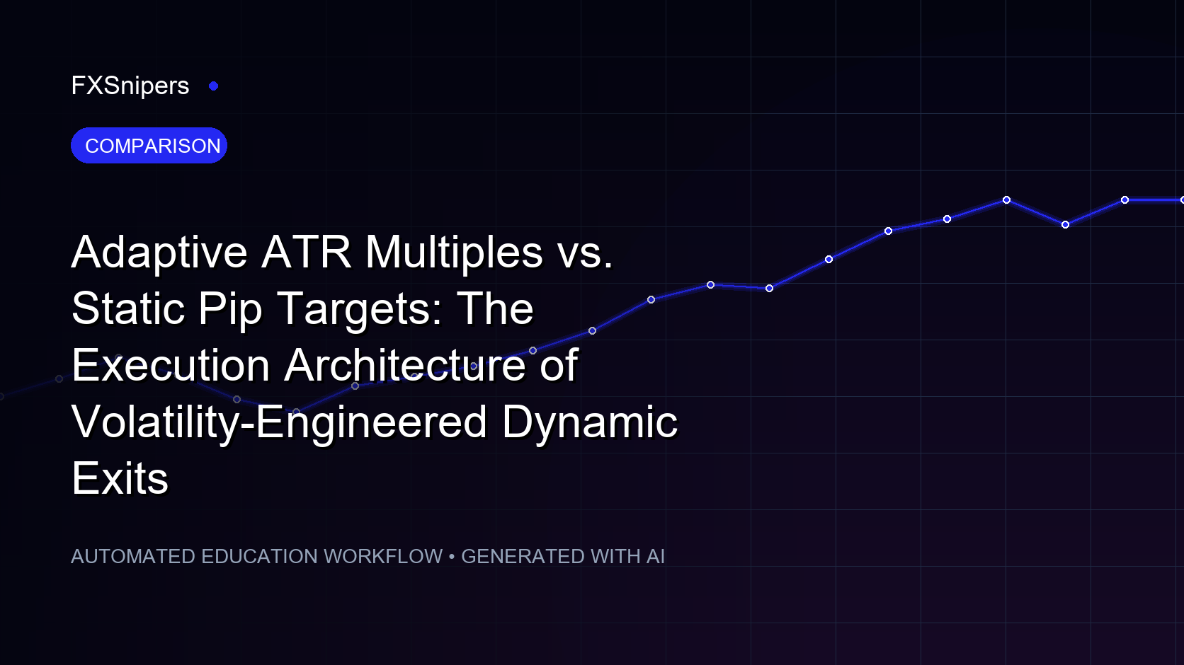 Adaptive ATR Multiples vs. Static Pip Targets: The Execution Architecture of Volatility-Engineered Dynamic Exits