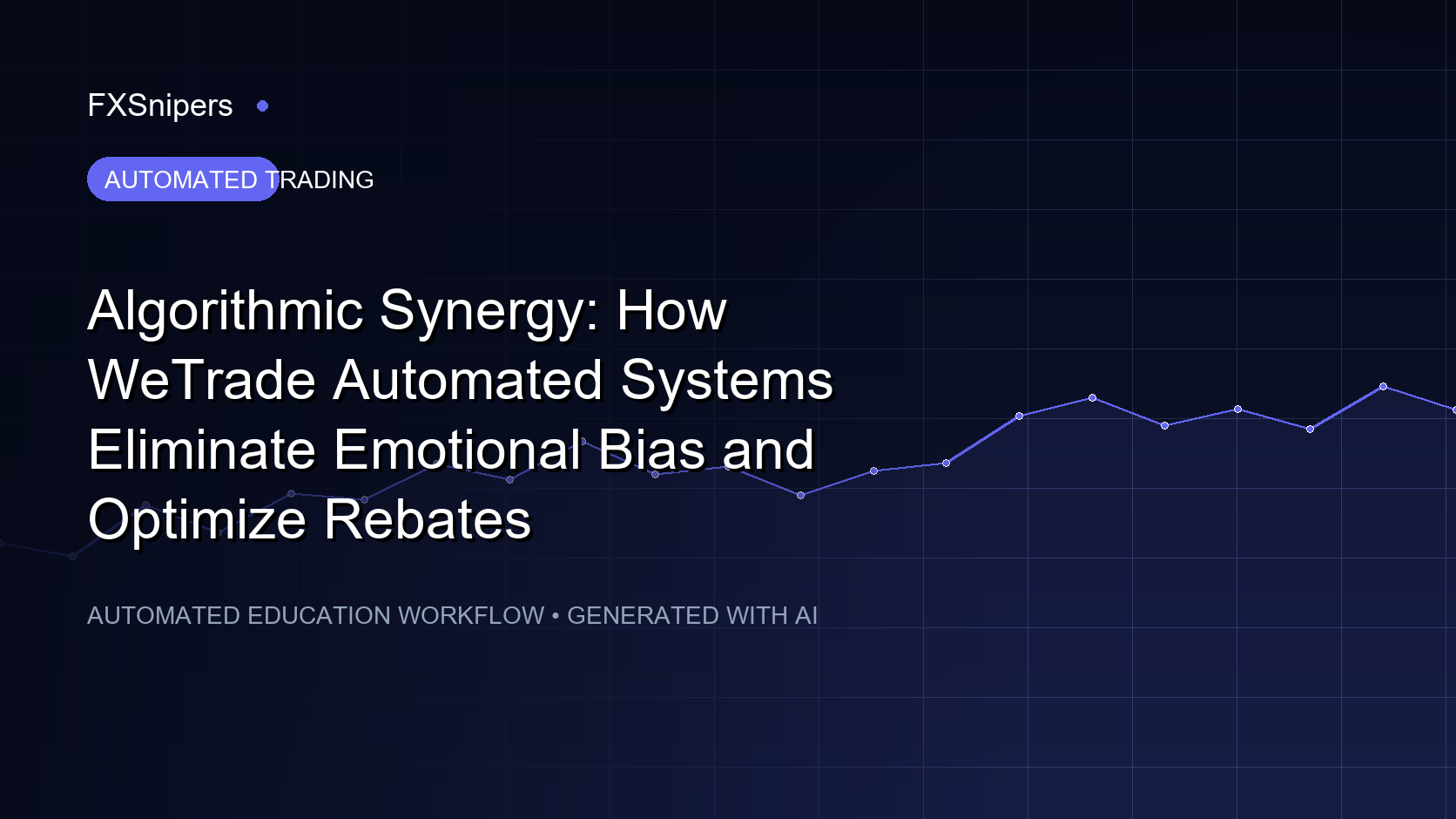 Algorithmic Synergy: How WeTrade Automated Systems Eliminate Emotional Bias and Optimize Rebates