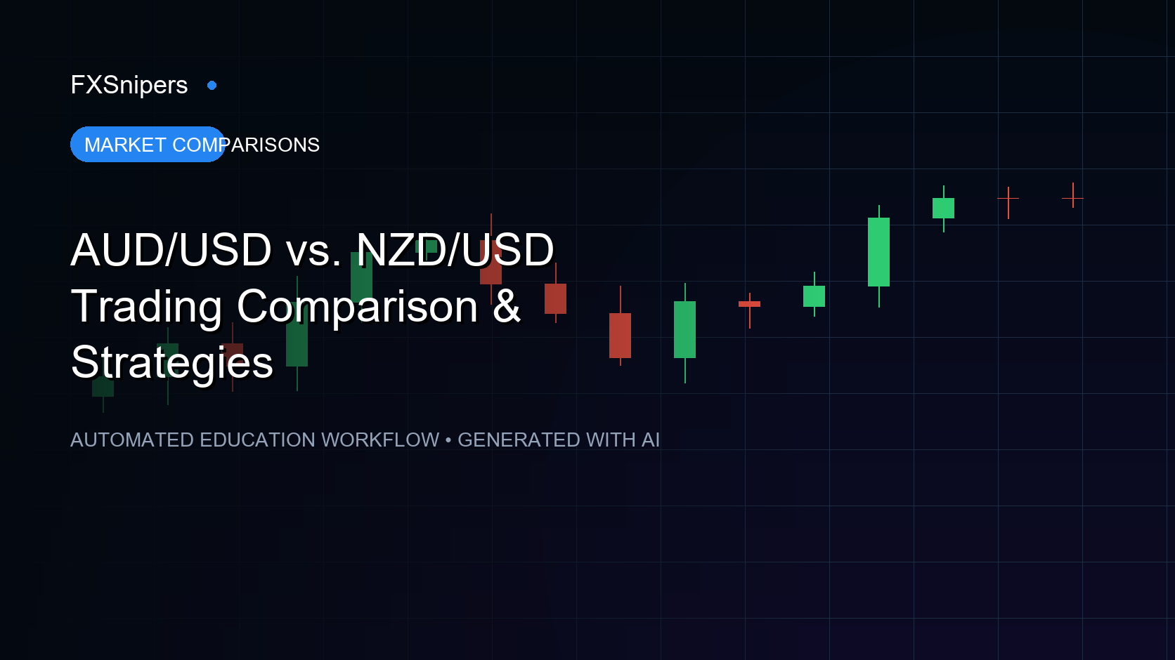 AUD/USD vs. NZD/USD Trading Comparison & Strategies