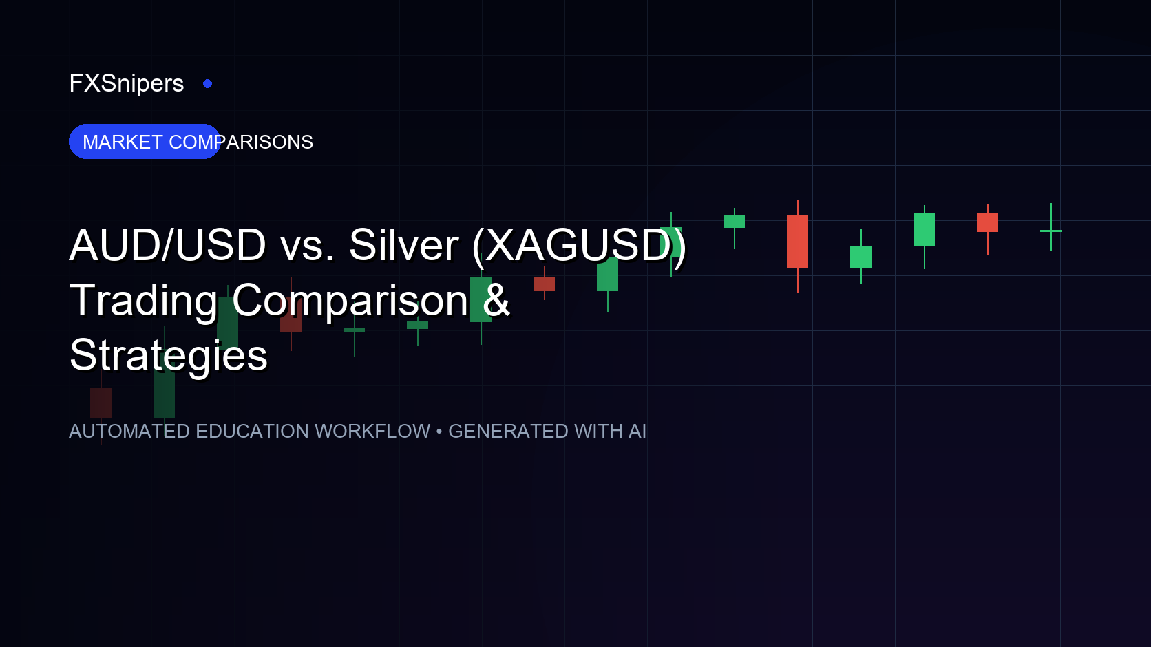 AUD/USD vs. Silver (XAGUSD) Trading Comparison & Strategies
