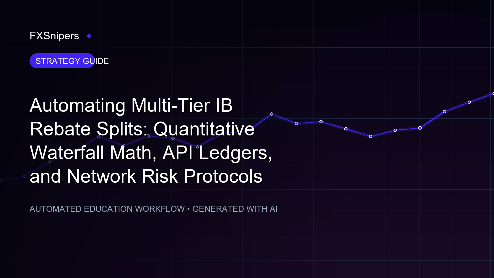 Automating Multi-Tier IB Rebate Splits: Quantitative Waterfall Math, API Ledgers, and Network Risk Protocols