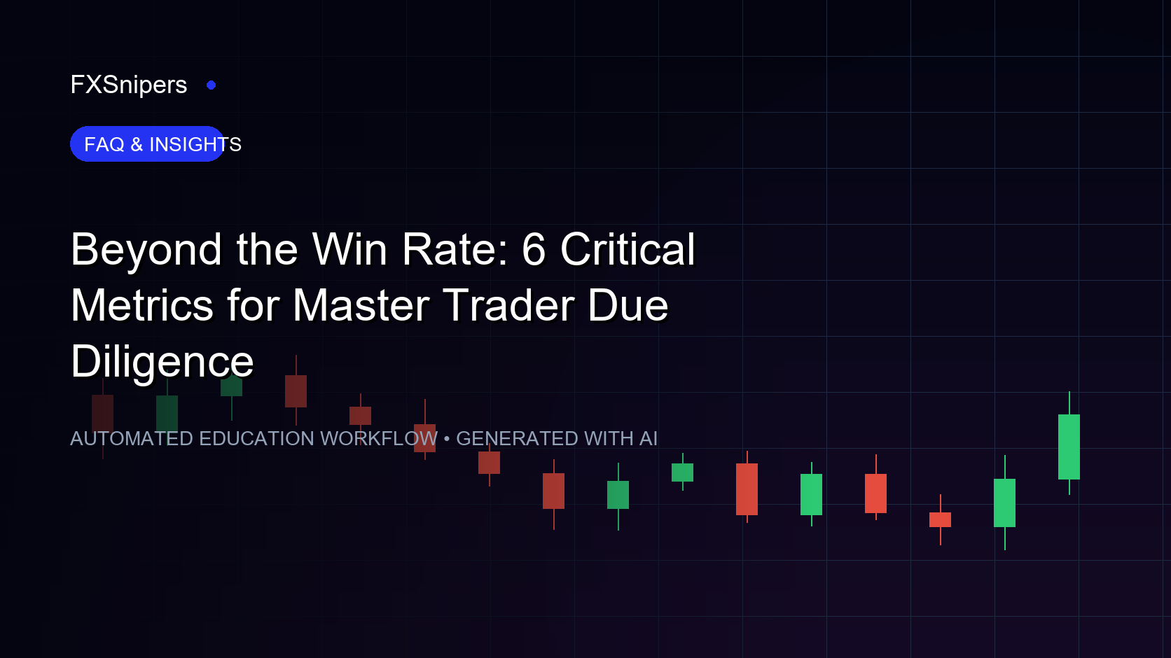 Beyond the Win Rate: 6 Critical Metrics for Master Trader Due Diligence