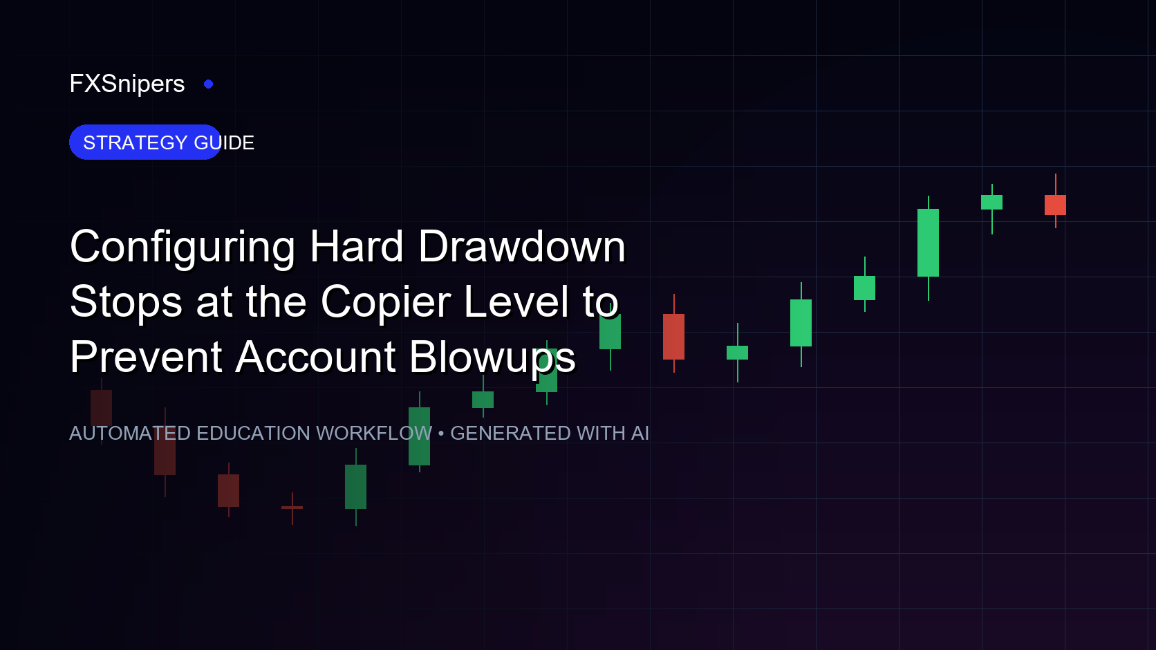 Configuring Hard Drawdown Stops at the Copier Level to Prevent Account Blowups