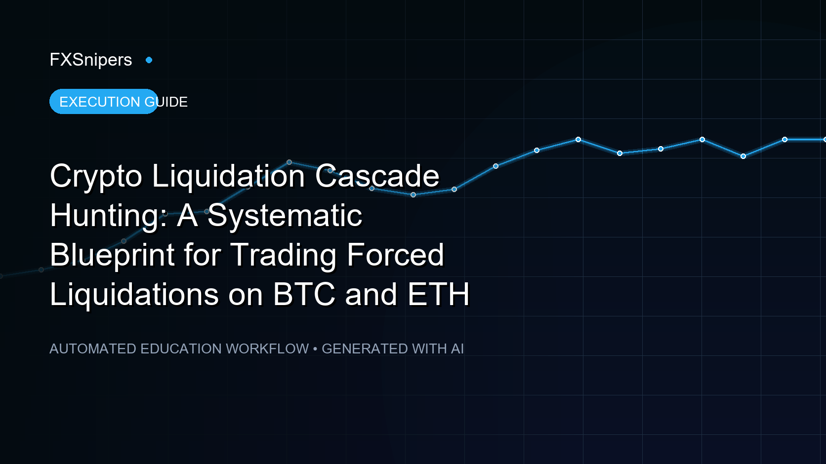 Crypto Liquidation Cascade Hunting: A Systematic Blueprint for Trading Forced Liquidations on BTC and ETH