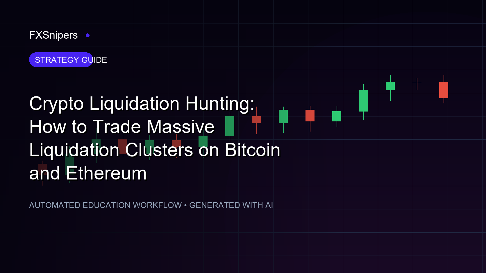 Crypto Liquidation Hunting: How to Trade Massive Liquidation Clusters on Bitcoin and Ethereum