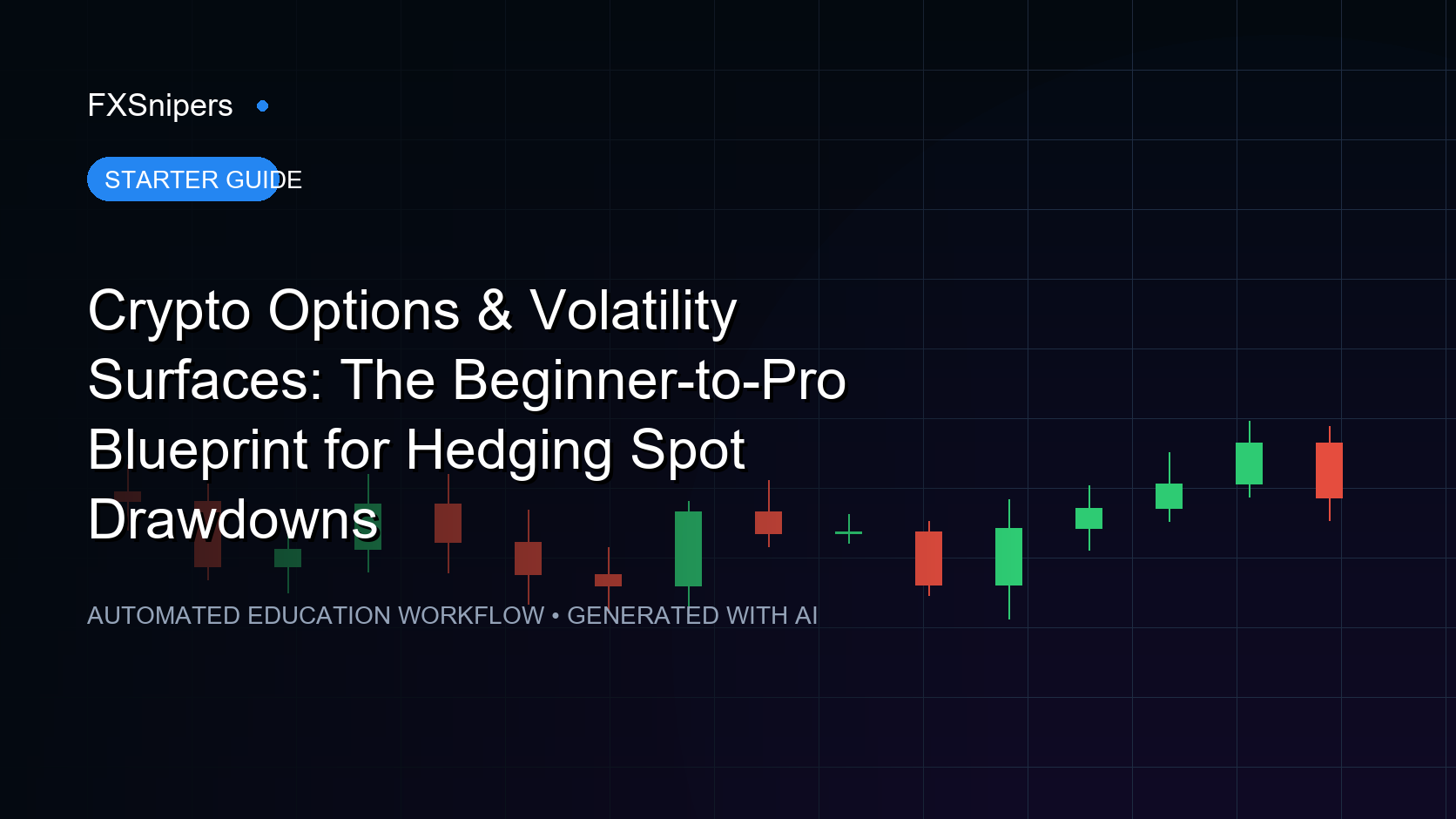 Crypto Options & Volatility Surfaces: The Beginner-to-Pro Blueprint for Hedging Spot Drawdowns