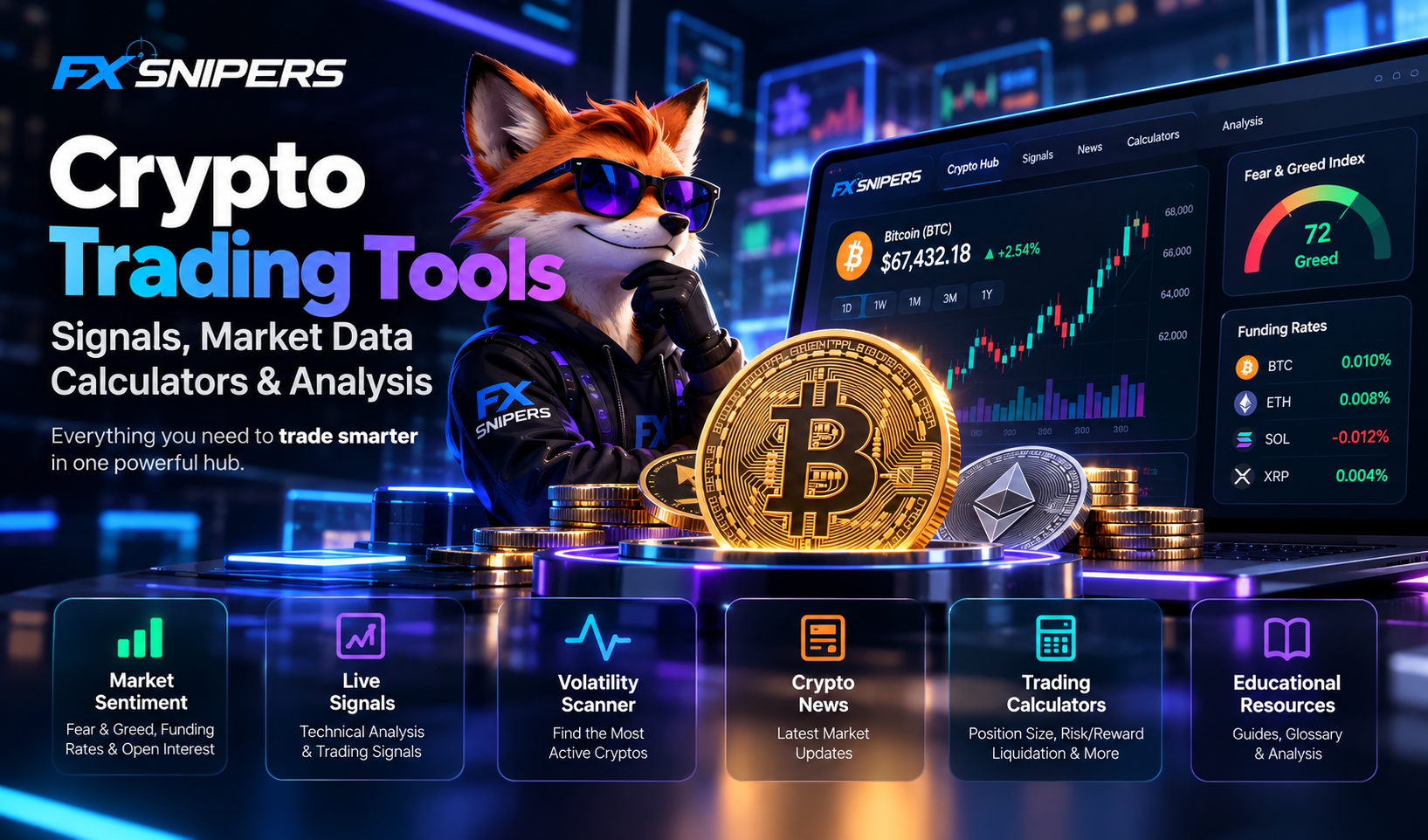 Crypto Trading Tools: Signals, Market Data, Calculators & Analysis