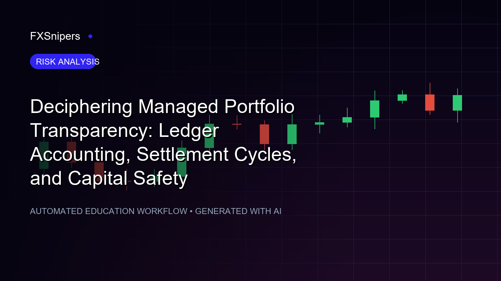 Deciphering Managed Portfolio Transparency: Ledger Accounting, Settlement Cycles, and Capital Safety