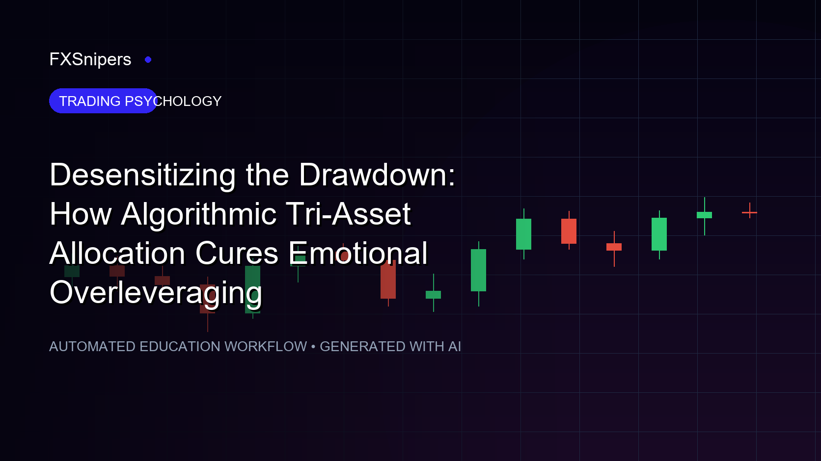 Desensitizing the Drawdown: How Algorithmic Tri-Asset Allocation Cures Emotional Overleveraging