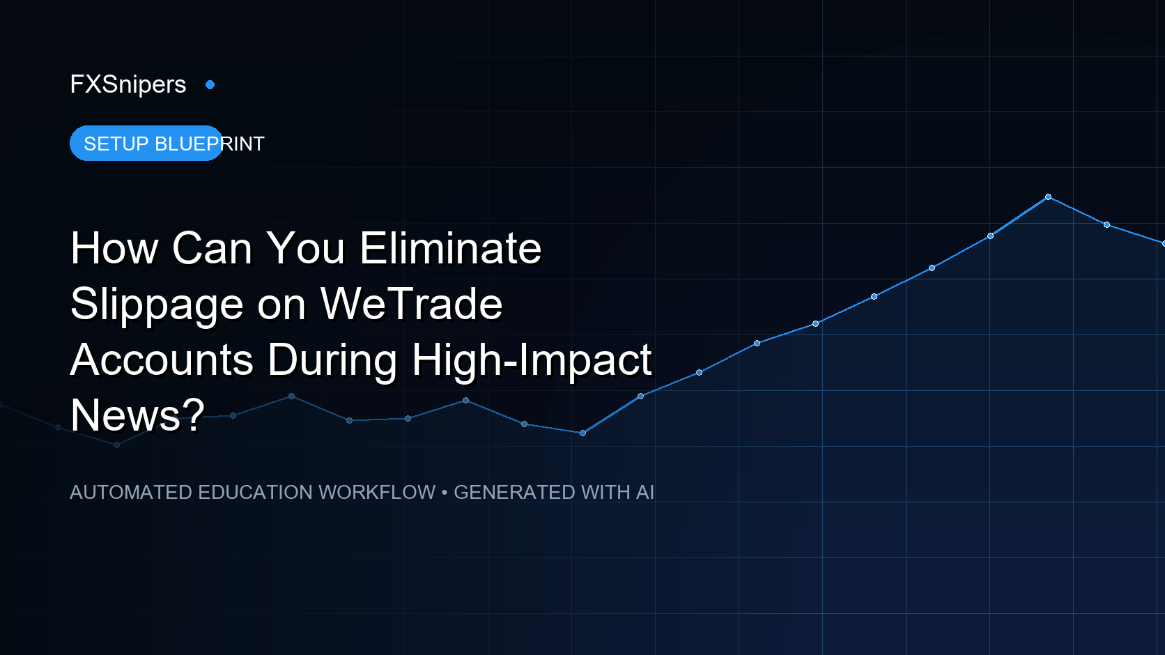 How Can You Eliminate Slippage on WeTrade Accounts During High-Impact News?