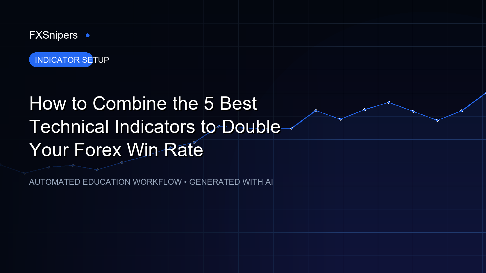How to Combine the 5 Best Technical Indicators to Double Your Forex Win Rate