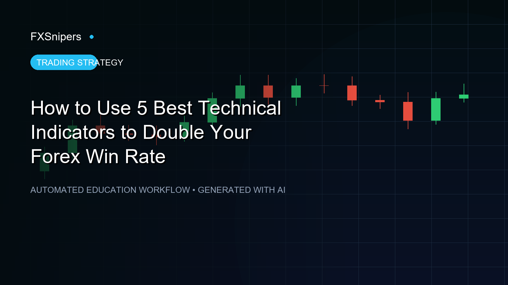 How to Use 5 Best Technical Indicators to Double Your Forex Win Rate
