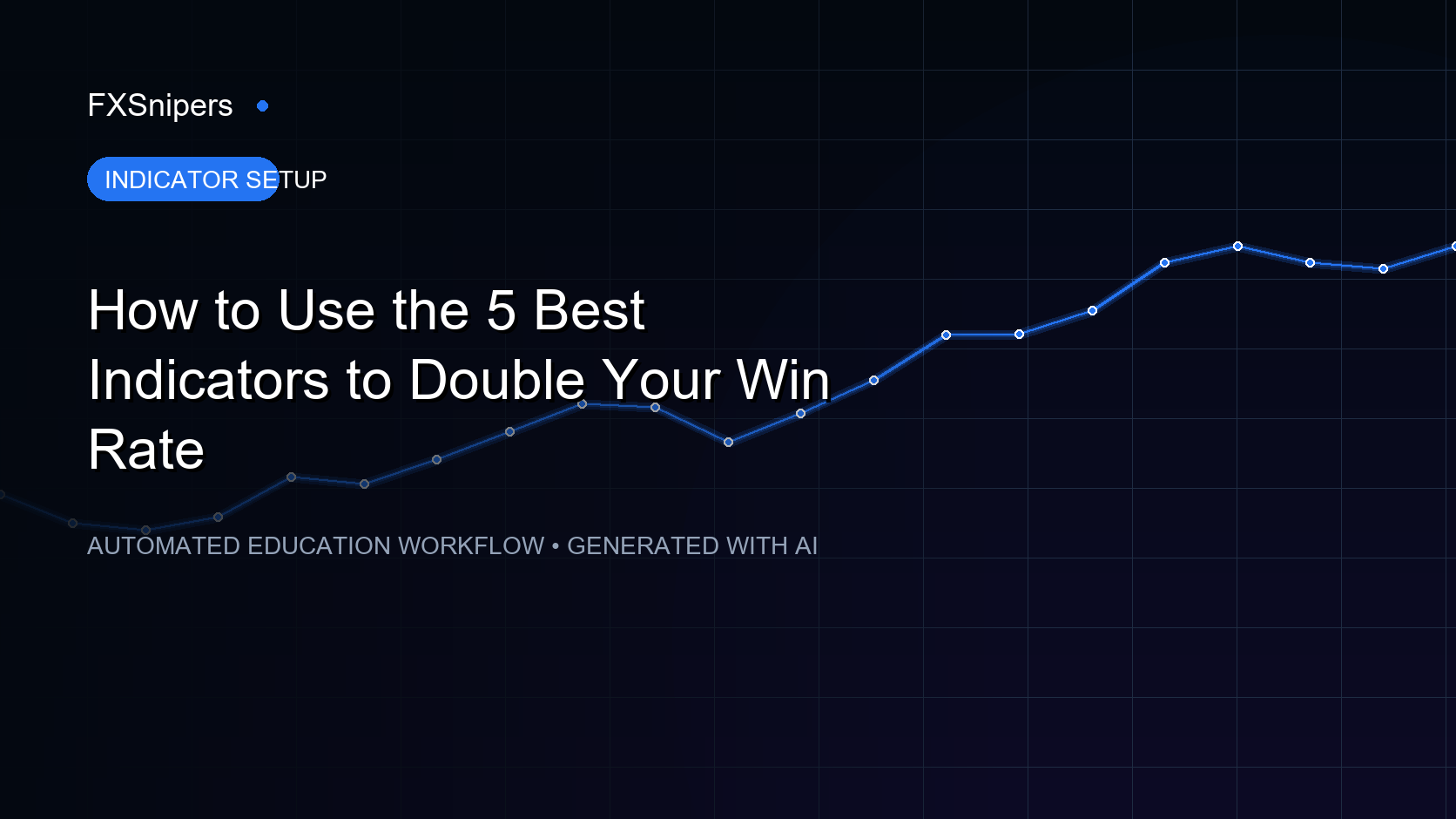 How to Use the 5 Best Indicators to Double Your Win Rate