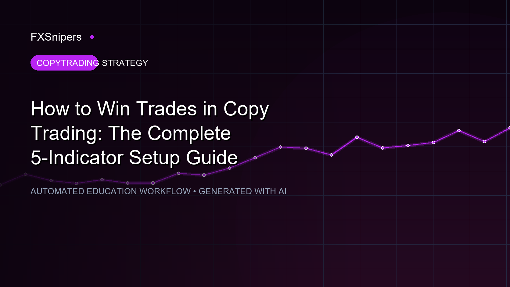 How to Win Trades in Copy Trading: The Complete 5-Indicator Setup Guide