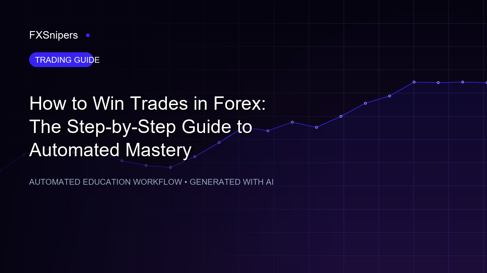 How to Win Trades in Forex: The Step-by-Step Guide to Automated Mastery