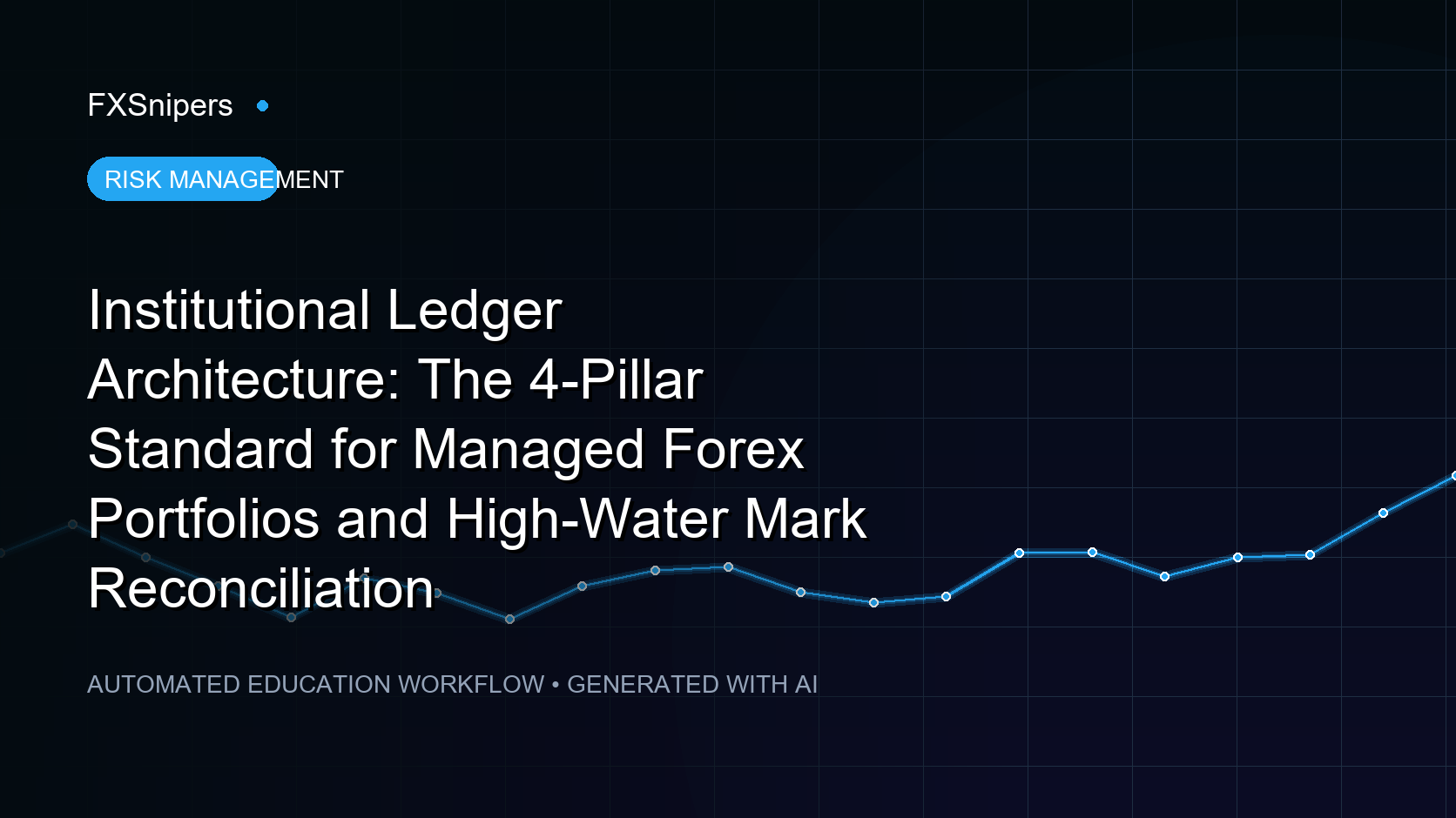 Institutional Ledger Architecture: The 4-Pillar Standard for Managed Forex Portfolios and High-Water Mark Reconciliation