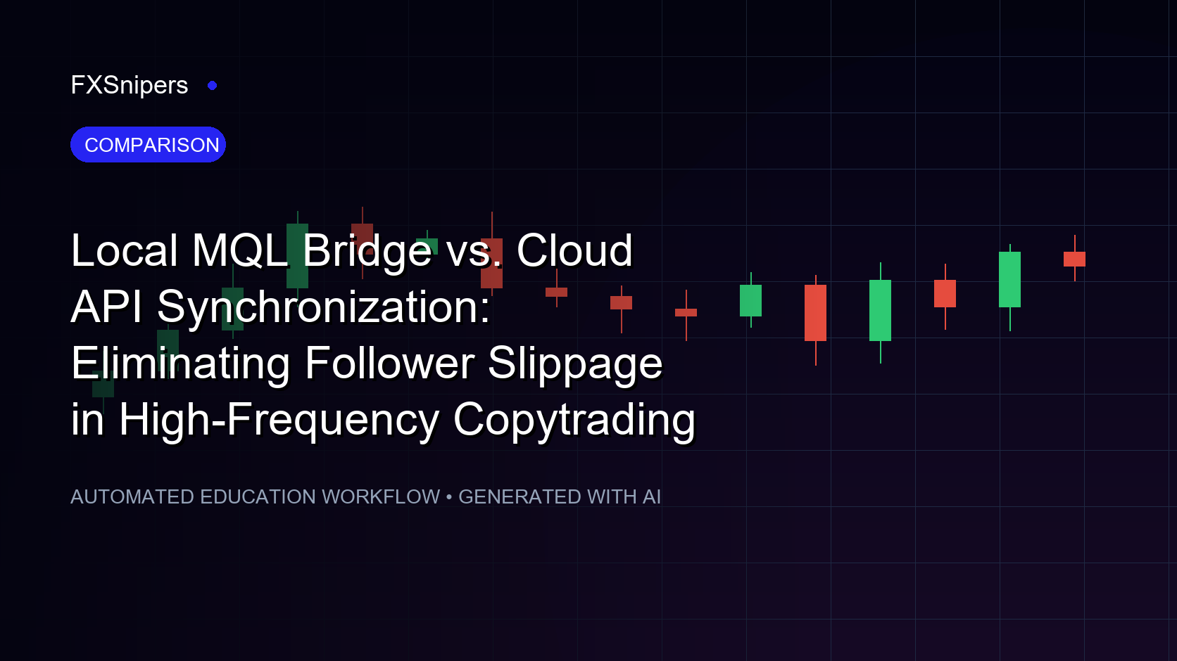 Local MQL Bridge vs. Cloud API Synchronization: Eliminating Follower Slippage in High-Frequency Copytrading