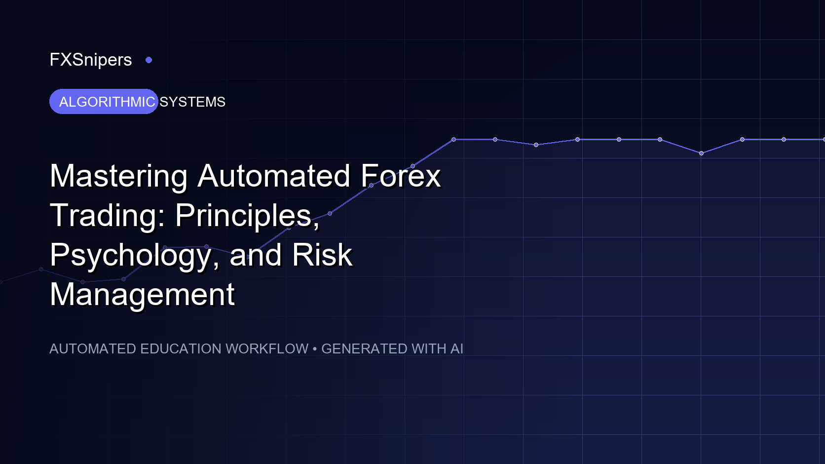 Mastering Automated Forex Trading: Principles, Psychology, and Risk Management