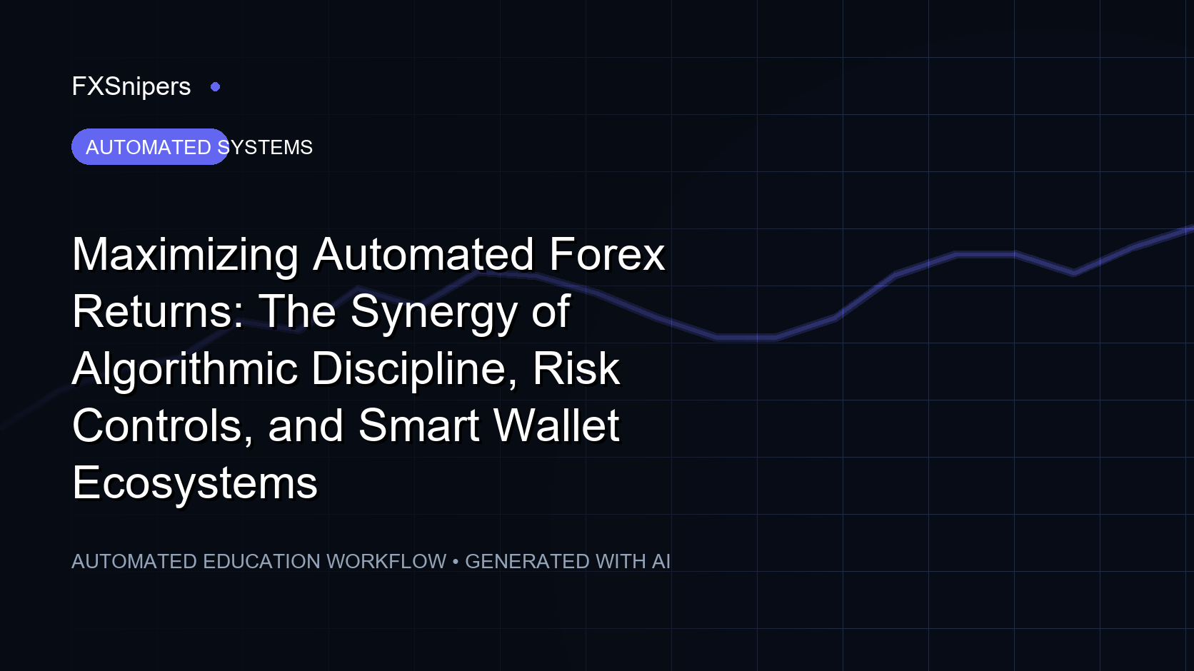 Maximizing Automated Forex Returns: The Synergy of Algorithmic Discipline, Risk Controls, and Smart Wallet Ecosystems