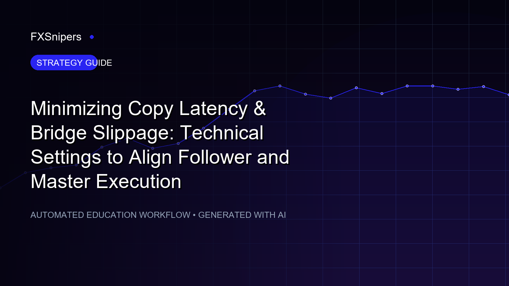 Minimizing Copy Latency & Bridge Slippage: Technical Settings to Align Follower and Master Execution