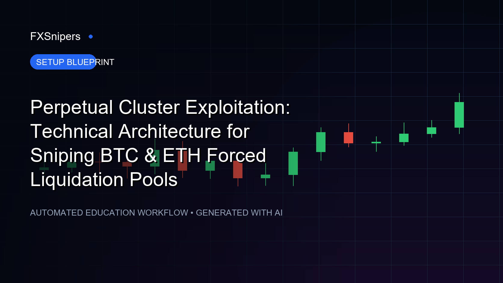 Perpetual Cluster Exploitation: Technical Architecture for Sniping BTC & ETH Forced Liquidation Pools