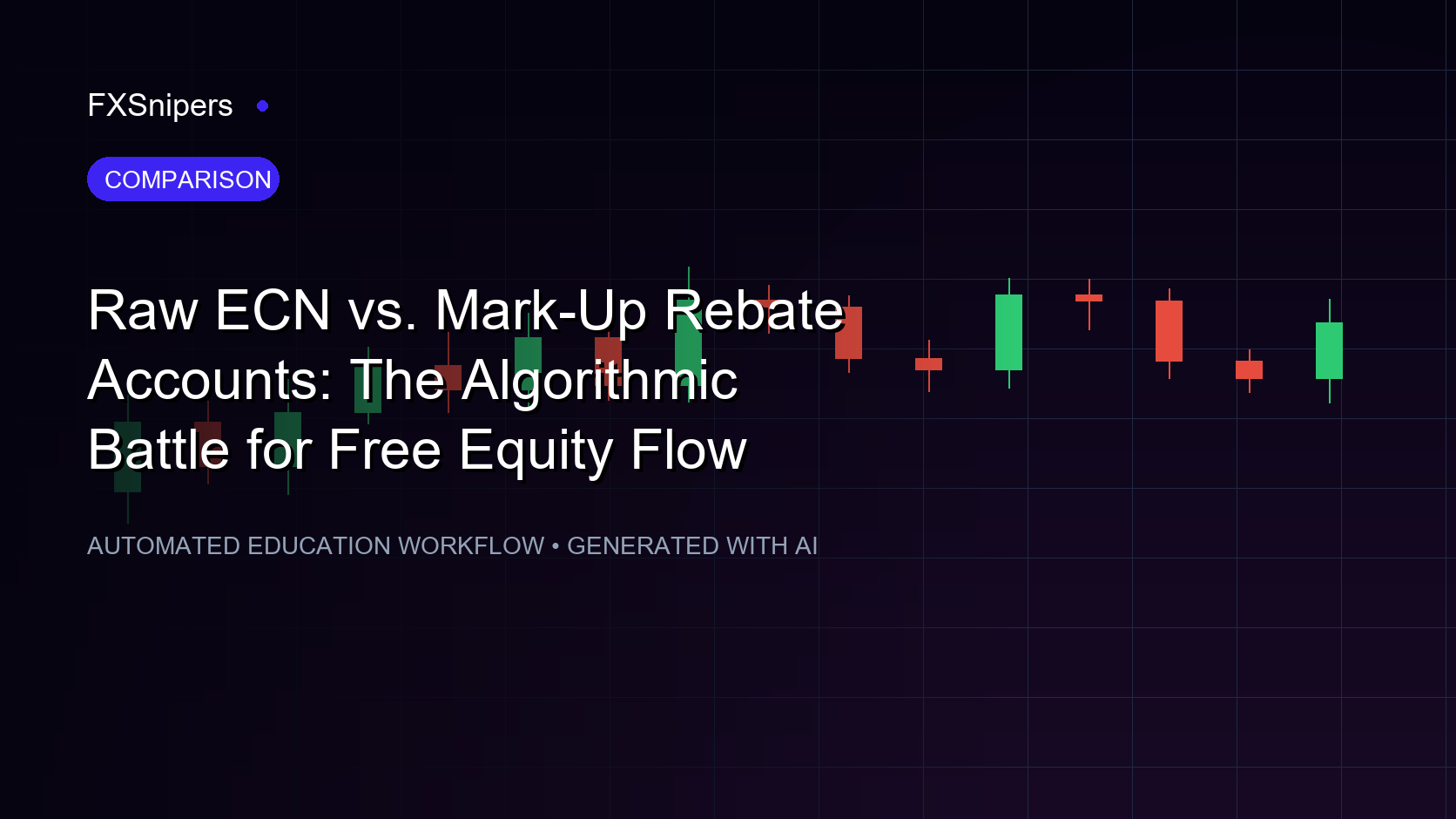Raw ECN vs. Mark-Up Rebate Accounts: The Algorithmic Battle for Free Equity Flow