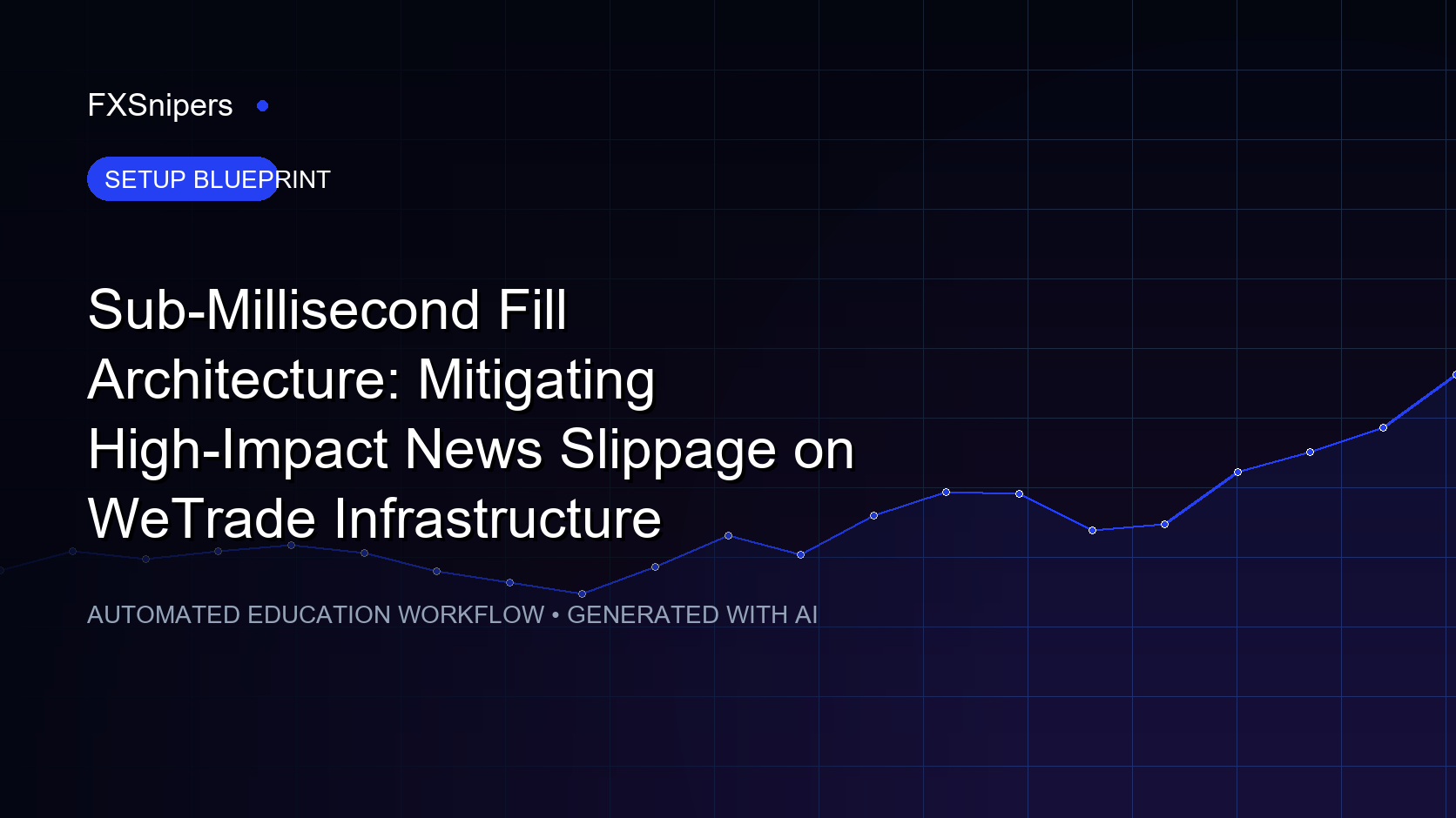 Sub-Millisecond Fill Architecture: Mitigating High-Impact News Slippage on WeTrade Infrastructure