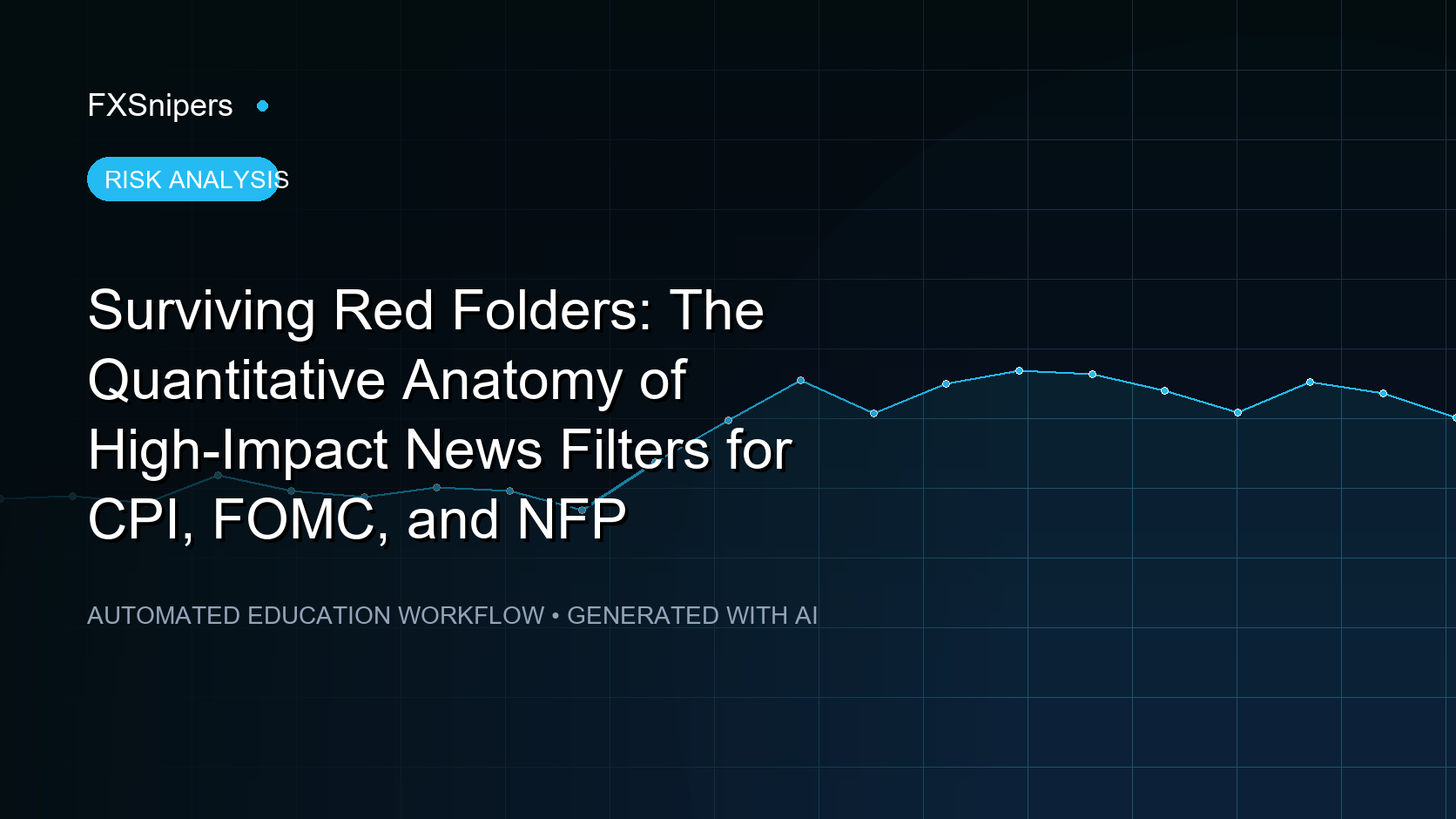 Surviving Red Folders: The Quantitative Anatomy of High-Impact News Filters for CPI, FOMC, and NFP
