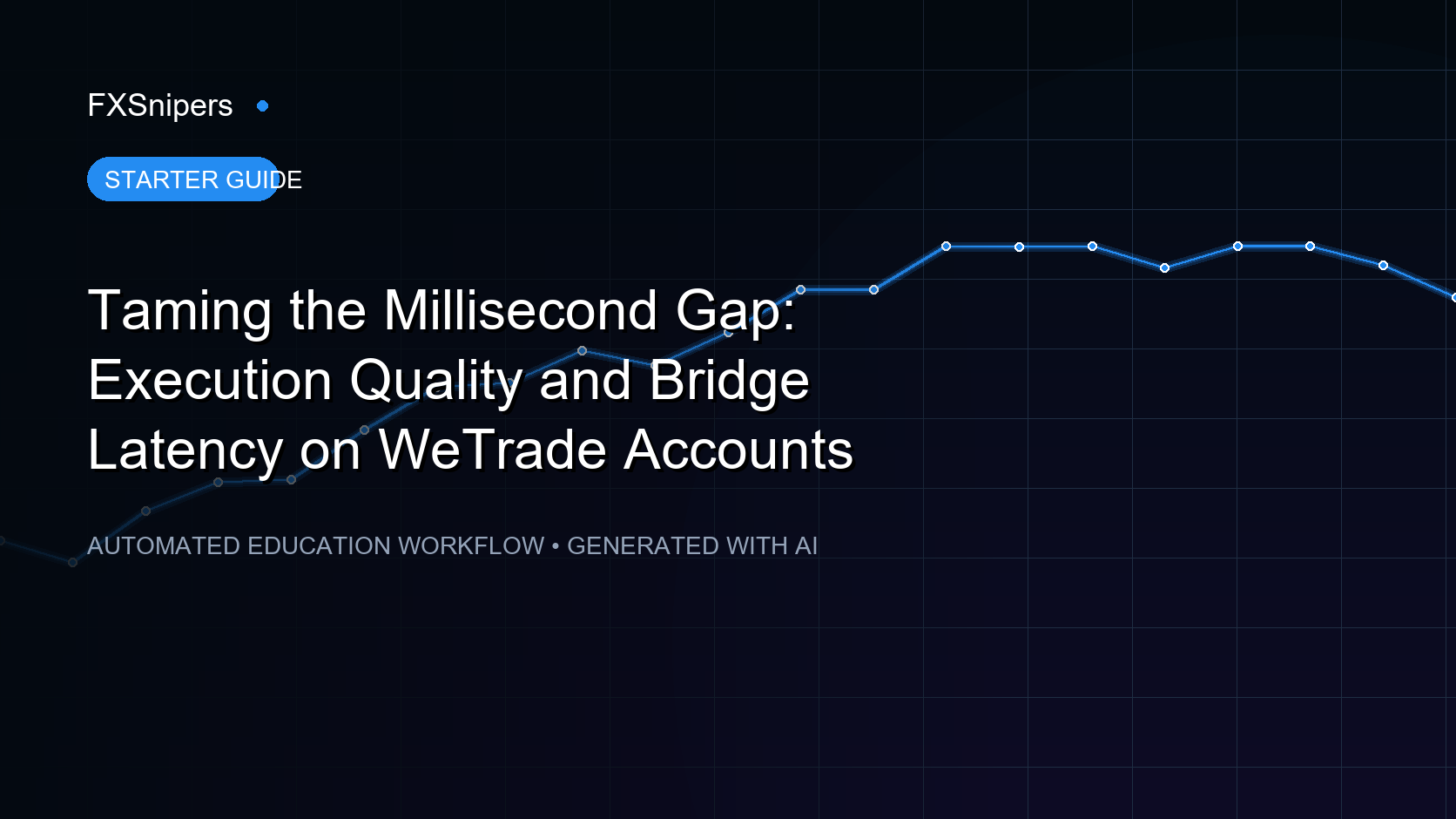 Taming the Millisecond Gap: Execution Quality and Bridge Latency on WeTrade Accounts