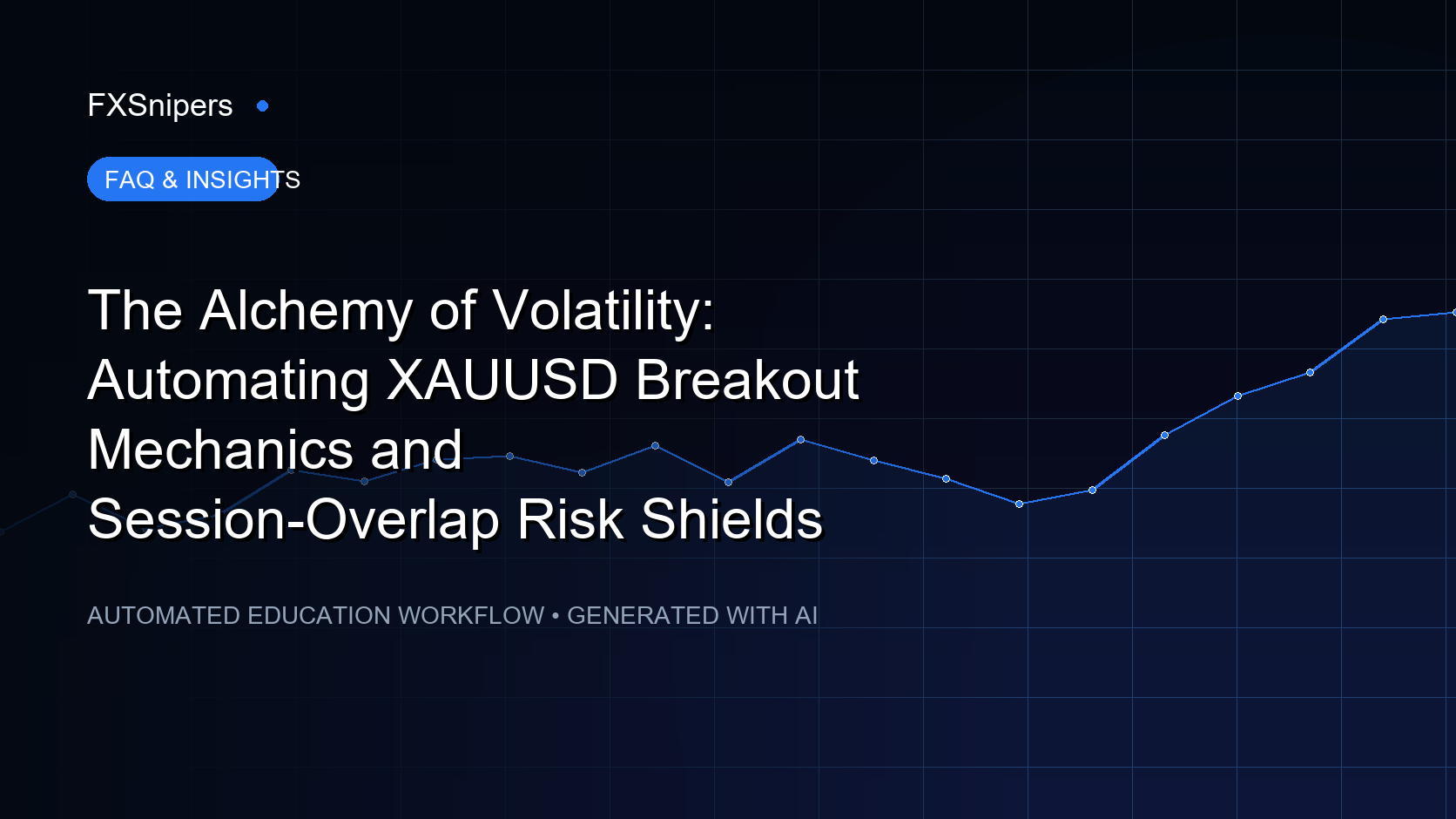 The Alchemy of Volatility: Automating XAUUSD Breakout Mechanics and Session-Overlap Risk Shields