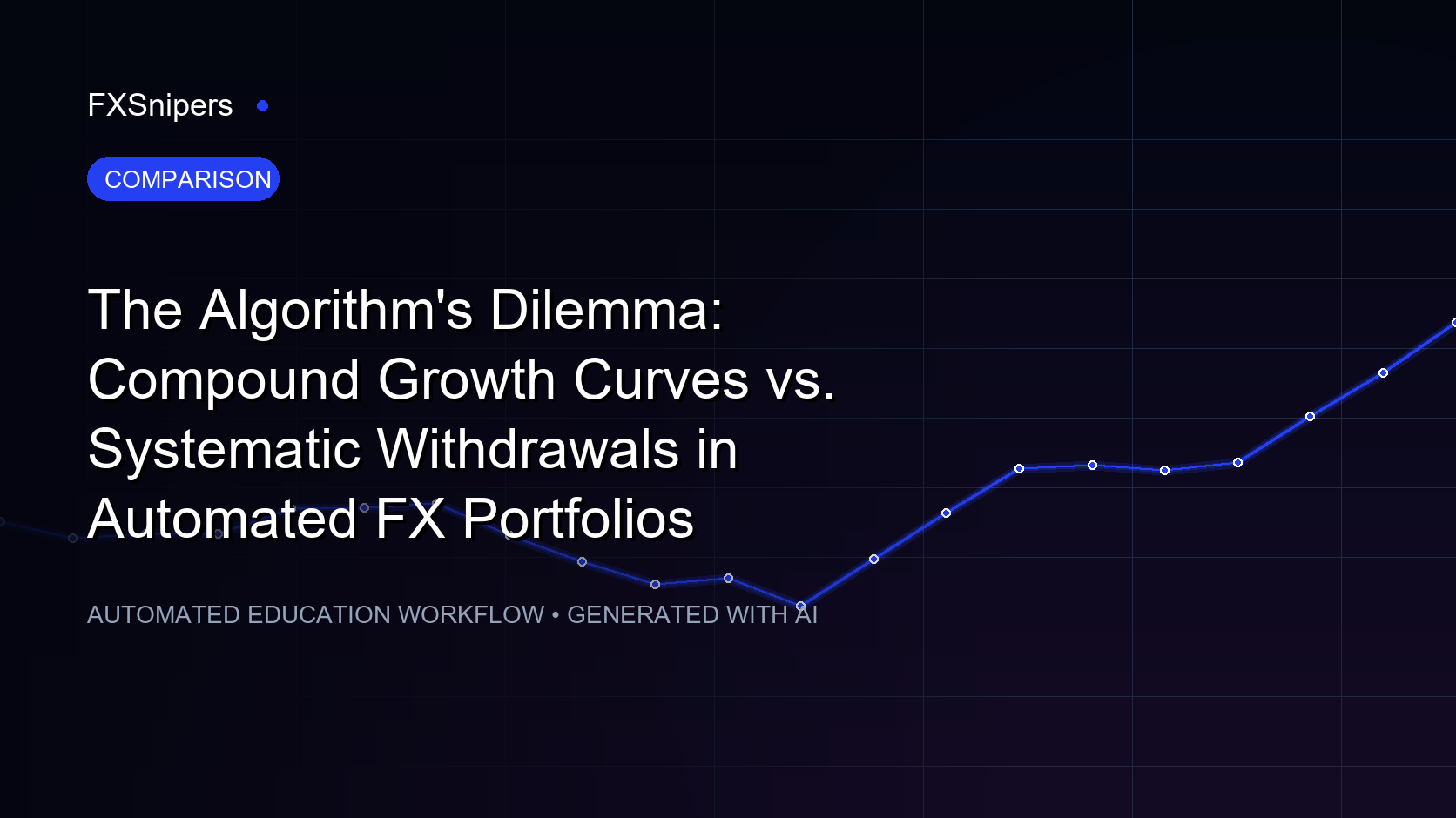 The Algorithm's Dilemma: Compound Growth Curves vs. Systematic Withdrawals in Automated FX Portfolios