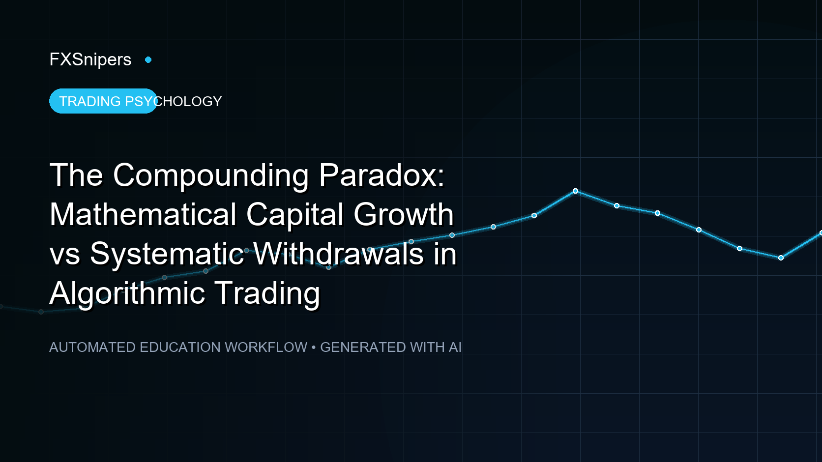 The Compounding Paradox: Mathematical Capital Growth vs Systematic Withdrawals in Algorithmic Trading