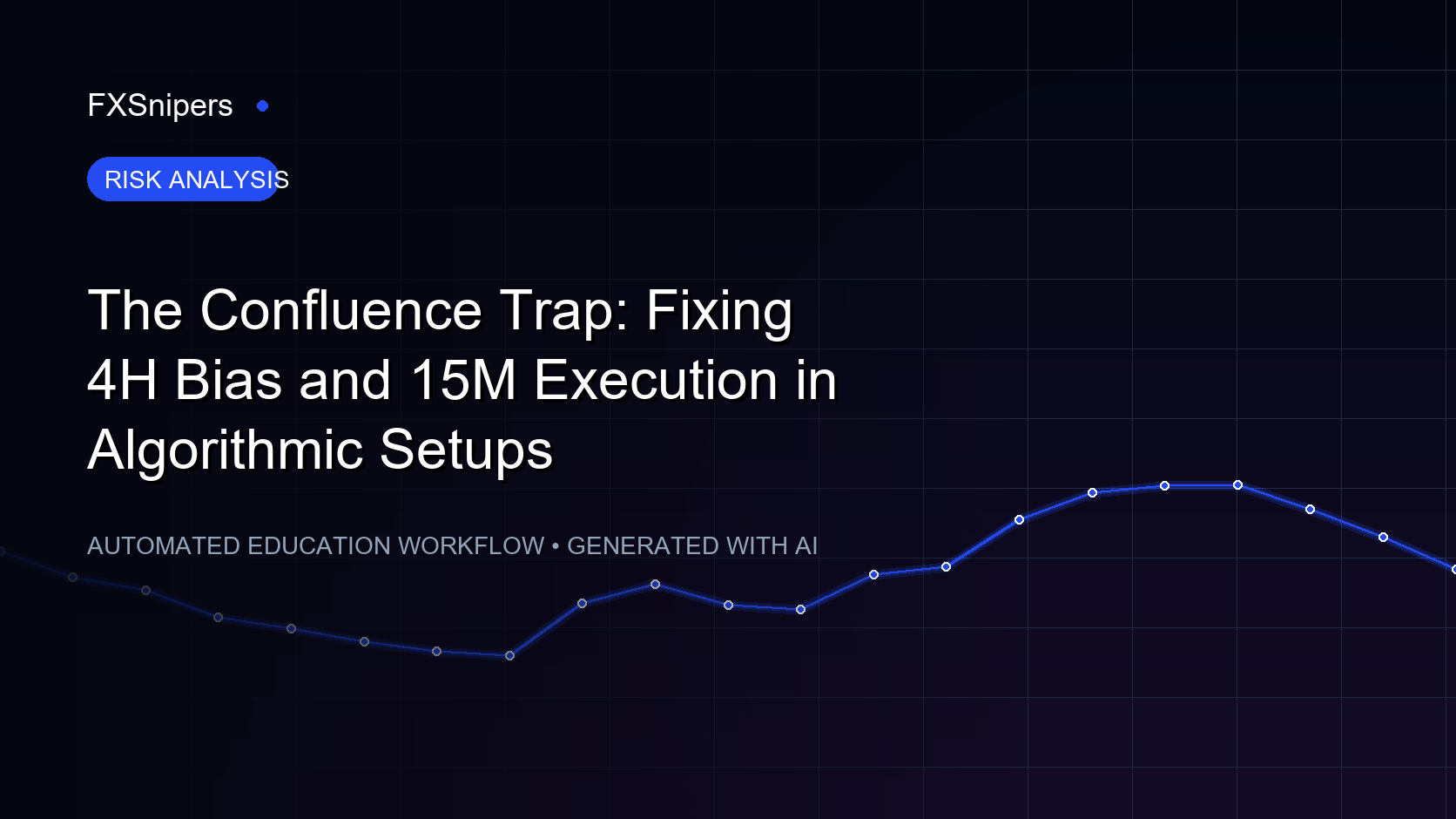The Confluence Trap: Fixing 4H Bias and 15M Execution in Algorithmic Setups