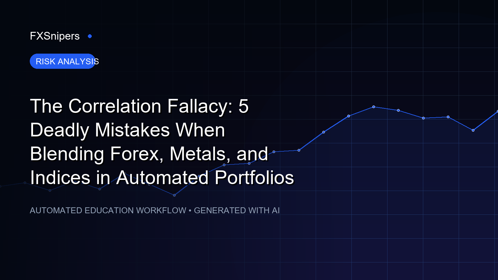 The Correlation Fallacy: 5 Deadly Mistakes When Blending Forex, Metals, and Indices in Automated Portfolios