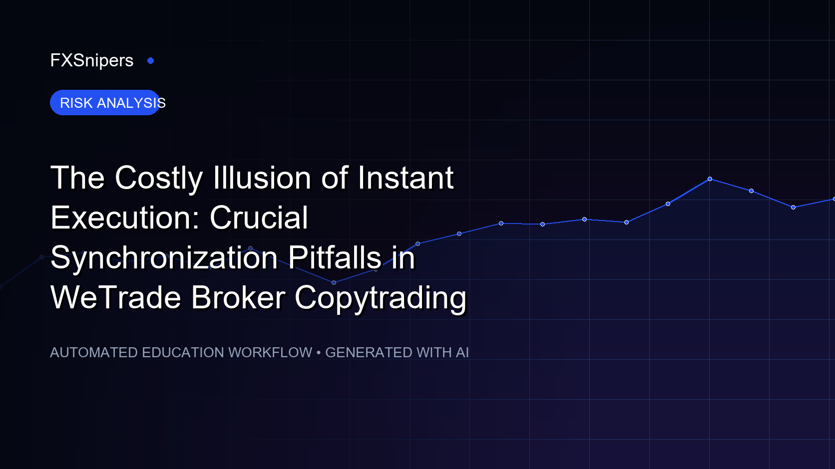 The Costly Illusion of Instant Execution: Crucial Synchronization Pitfalls in WeTrade Broker Copytrading