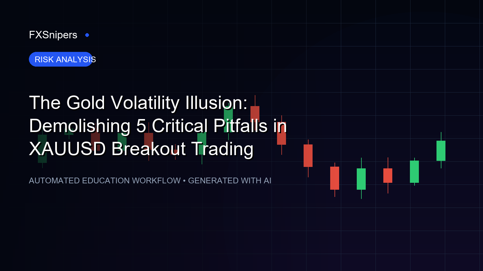 The Gold Volatility Illusion: Demolishing 5 Critical Pitfalls in XAUUSD Breakout Trading