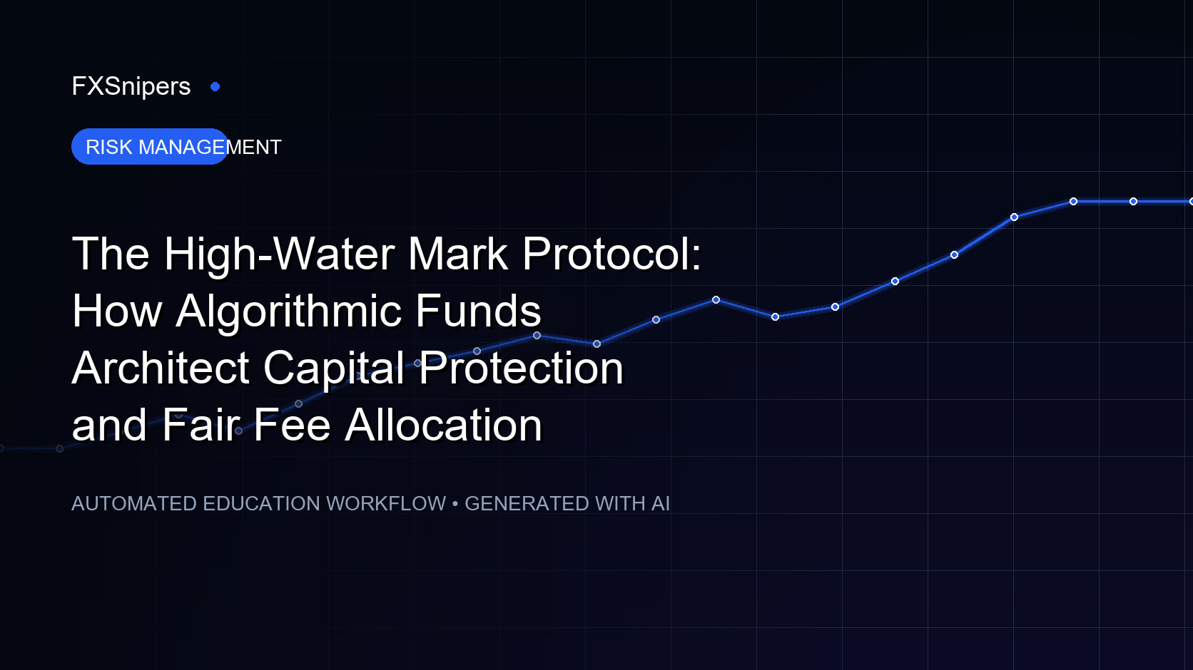 The High-Water Mark Protocol: How Algorithmic Funds Architect Capital Protection and Fair Fee Allocation
