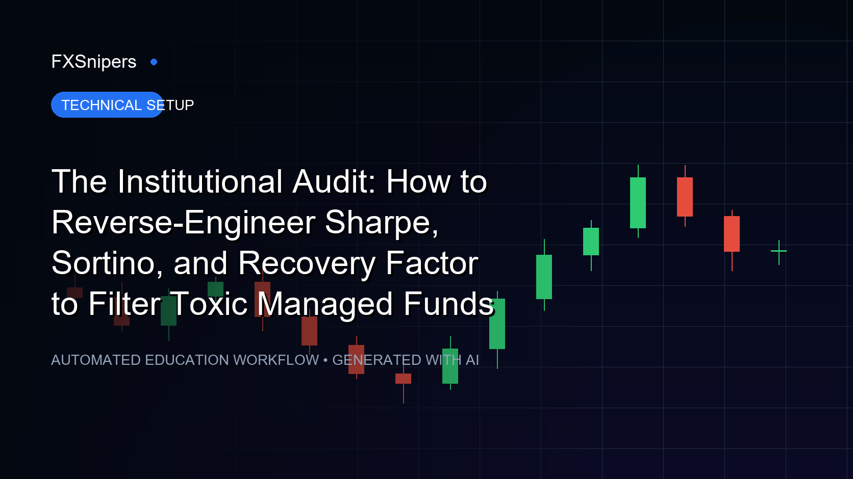The Institutional Audit: How to Reverse-Engineer Sharpe, Sortino, and Recovery Factor to Filter Toxic Managed Funds