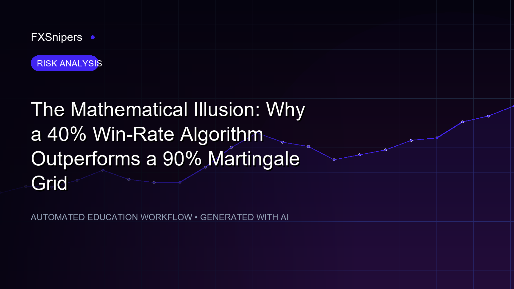 The Mathematical Illusion: Why a 40% Win-Rate Algorithm Outperforms a 90% Martingale Grid