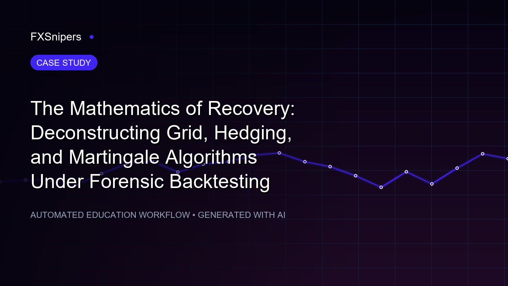 The Mathematics of Recovery: Deconstructing Grid, Hedging, and Martingale Algorithms Under Forensic Backtesting