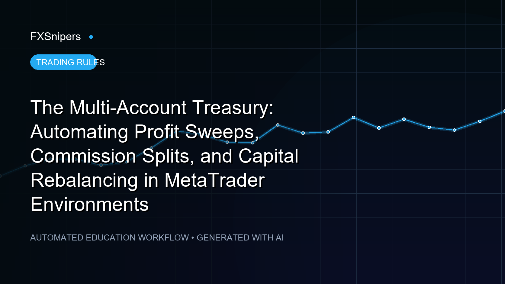 The Multi-Account Treasury: Automating Profit Sweeps, Commission Splits, and Capital Rebalancing in MetaTrader Environments