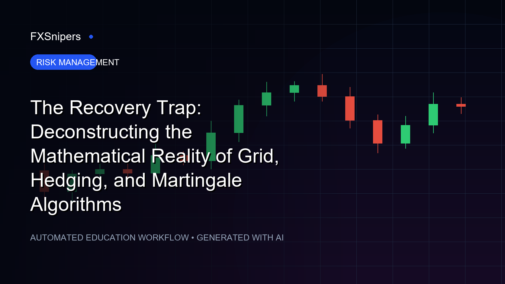 The Recovery Trap: Deconstructing the Mathematical Reality of Grid, Hedging, and Martingale Algorithms