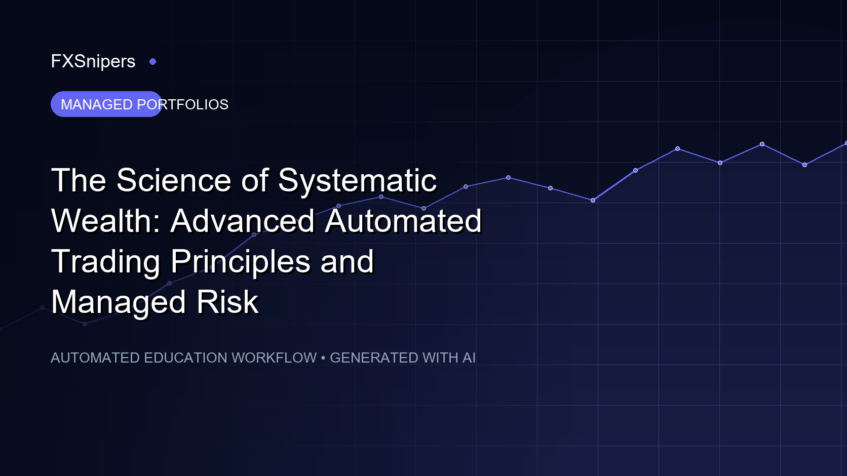 The Science of Systematic Wealth: Advanced Automated Trading Principles and Managed Risk