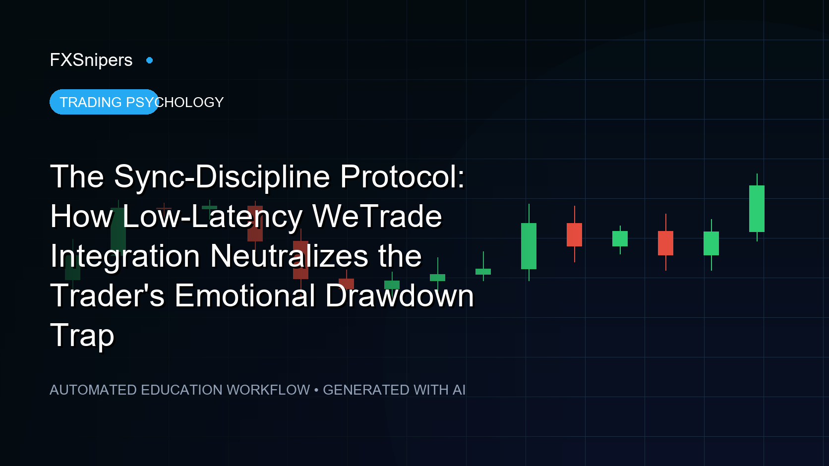 The Sync-Discipline Protocol: How Low-Latency WeTrade Integration Neutralizes the Trader's Emotional Drawdown Trap