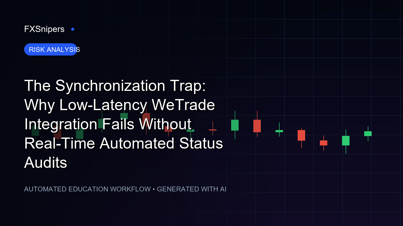 The Synchronization Trap: Why Low-Latency WeTrade Integration Fails Without Real-Time Automated Status Audits