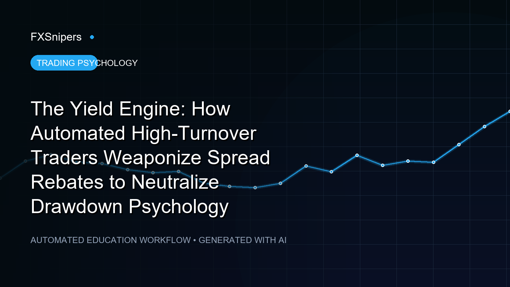 The Yield Engine: How Automated High-Turnover Traders Weaponize Spread Rebates to Neutralize Drawdown Psychology
