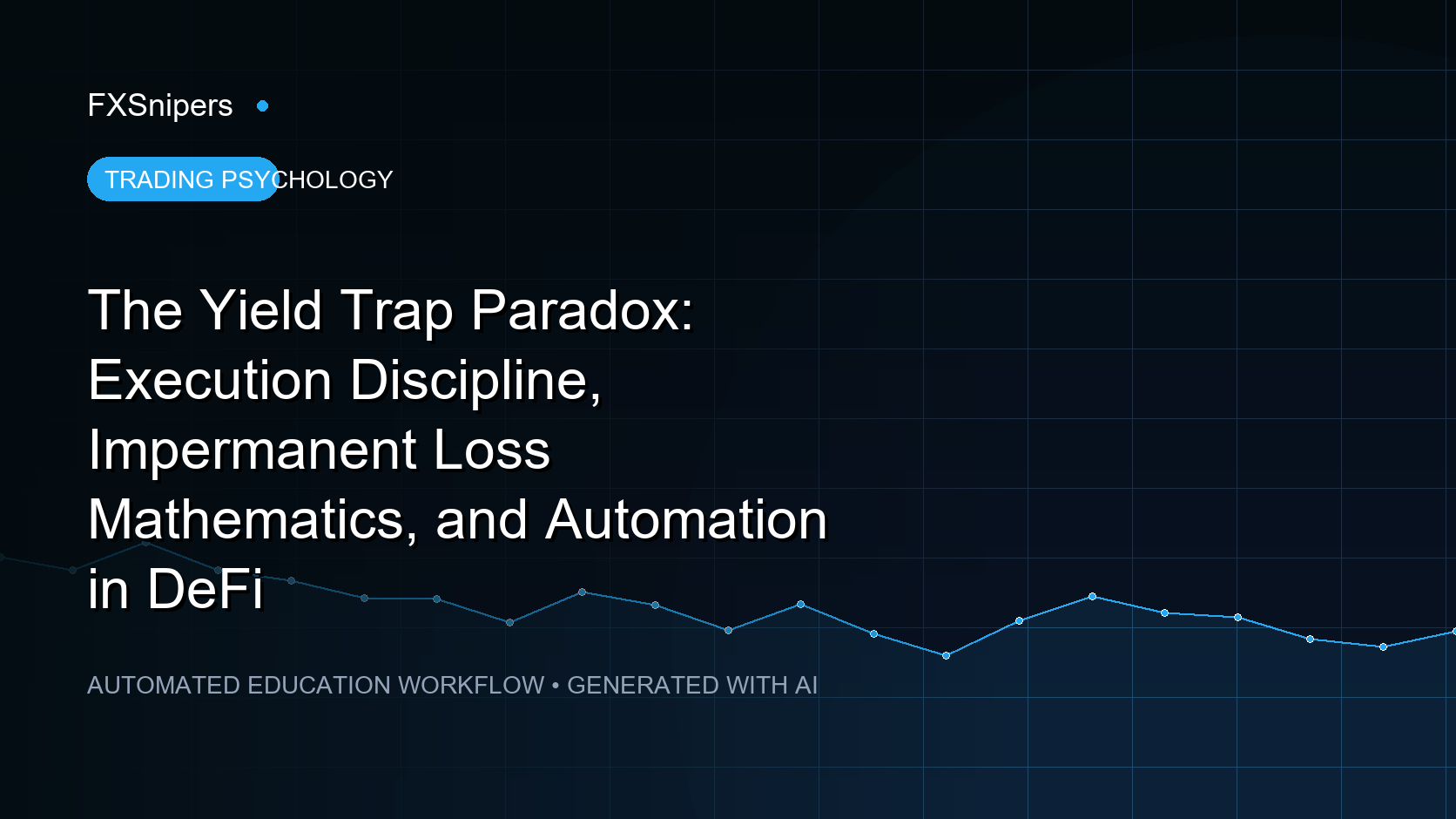 The Yield Trap Paradox: Execution Discipline, Impermanent Loss Mathematics, and Automation in DeFi